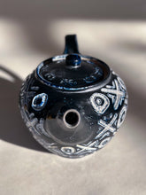 Load image into Gallery viewer, Soda Fired Tea Pot - XOXO