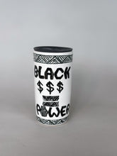 Load image into Gallery viewer, Black $$$ = Power Travel Cup - Tongan Weave
