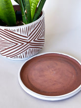 Load image into Gallery viewer, Alabaster Zulu Planters - Brown Clay