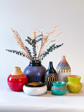 Load image into Gallery viewer, Medium Zulu Vase - Royal Blue
