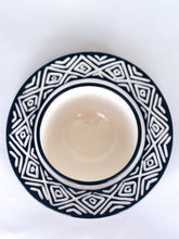 Load image into Gallery viewer, Onyx Zulu Bowl &amp; Plate Set - Saharan Shade
