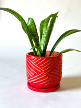 Load image into Gallery viewer, Zulu Terra Cotta Planters - Red
