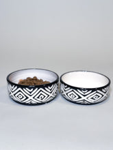 Load image into Gallery viewer, Medium Dog Bowl - Onyx
