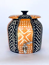 Load image into Gallery viewer, Mud Cloth Water Crock
