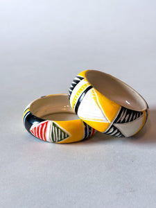 Medium Bangle - Maasai Multi Colored