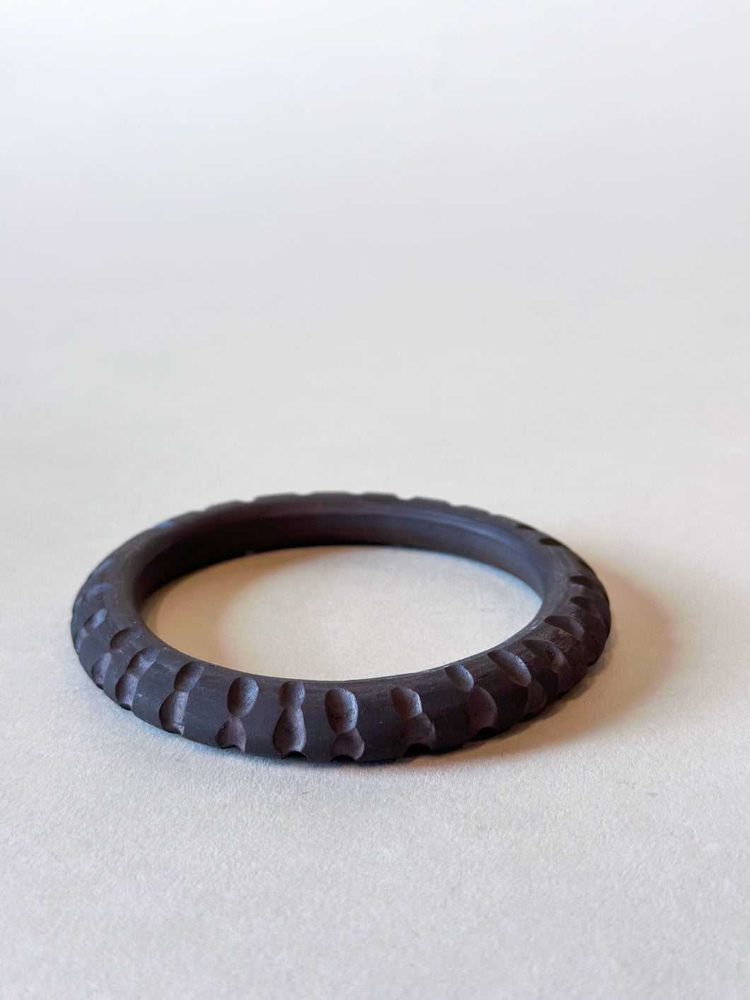 Medium Bangle - Black on Black