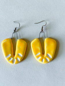 Vee Earring - Yellow