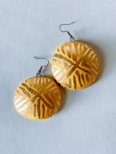 Load image into Gallery viewer, Zulu Shields w/ Gold Luster - Turmeric
