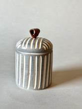 Load image into Gallery viewer, *Flawed Grey Jar - Carved too deep
