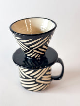 Load image into Gallery viewer, Onyx Zulu Pour Over Set - Tongan Weave

