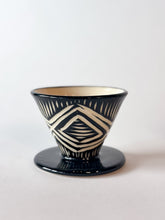 Load image into Gallery viewer, Onyx Zulu Pour Over Set - Burkinese Cross
