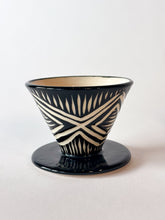 Load image into Gallery viewer, Onyx Zulu Pour Over Set - Burkinese Cross
