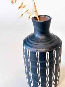 Marbled Fluted Vase - Made to Order