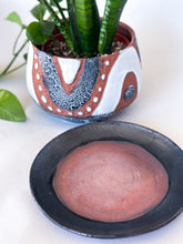 Load image into Gallery viewer, Medium DesertScape Planter with Crackle - Brown Clay

