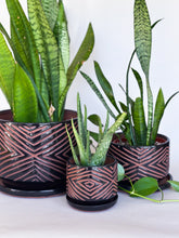 Load image into Gallery viewer, Onyx Zulu Planters - Brown Clay
