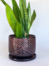 Load image into Gallery viewer, Onyx Zulu Planters - Brown Clay
