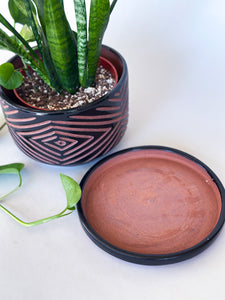 Onyx Zulu Planters - Brown Clay