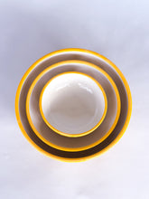Load image into Gallery viewer, Nesting Turmeric Zulu Bowls - Made-To-Order
