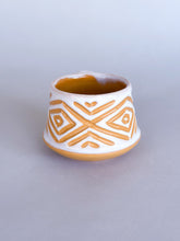 Load image into Gallery viewer, 8oz Zulu Alabaster Mug - on Mustard Clay
