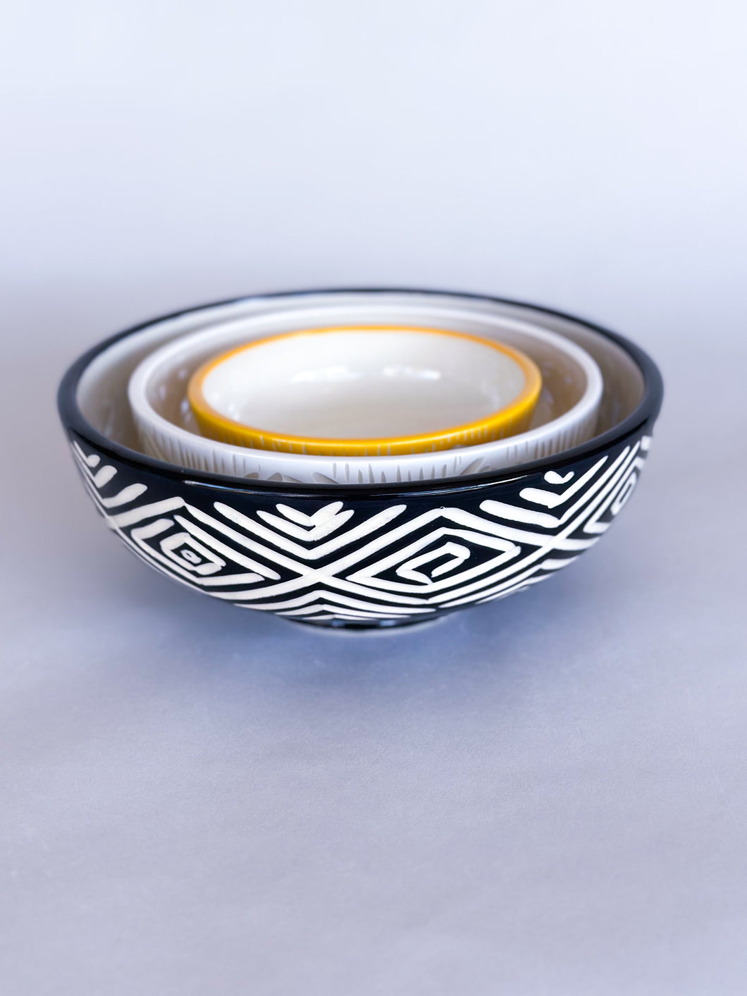 Nesting Zulu Bowls - Multi Color - Made-to-Order