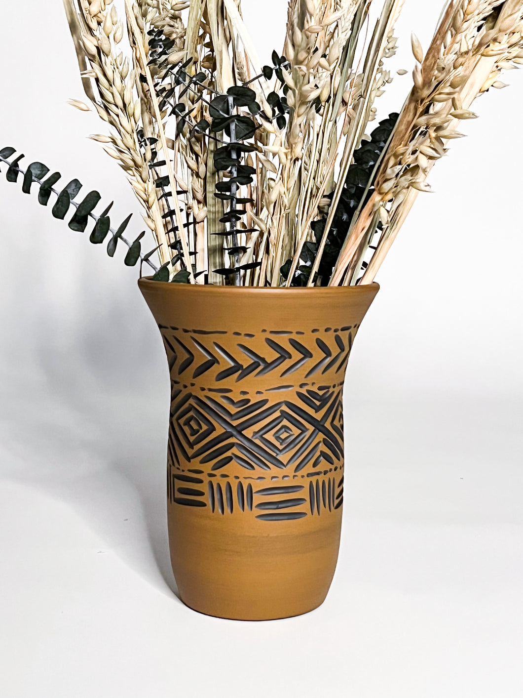 Large Zulu Vase - Cocoa
