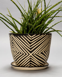 Large Planter w/ Plate - Made to Order